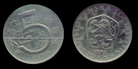 5Kčs (CuNi)