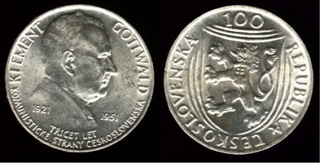 1951 - 30. výročie založenia KSČ