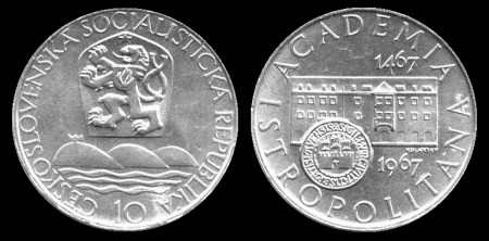 1967 - 500. výročie založenia AcademieIstropolitany