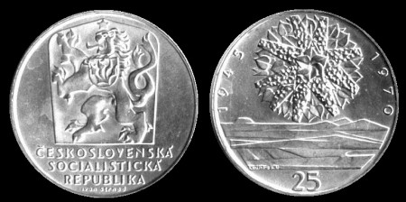 1970 - 25. výročie oslobodenia Československa