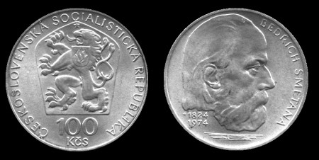 1974 - 150. výročie narodenia Bedřicha Smetany